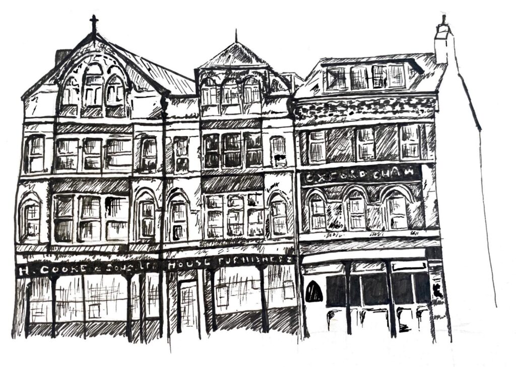 Cooke's Studios Black and White Illustration