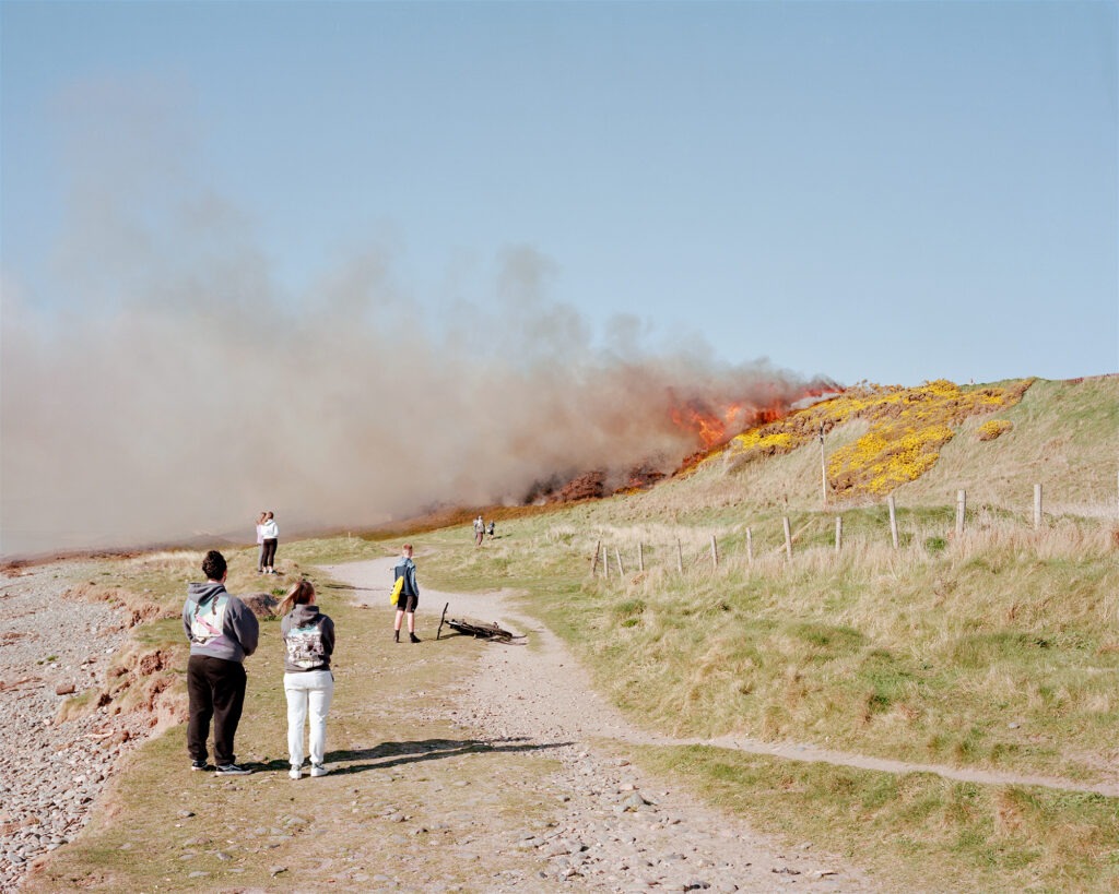 Fire at Biggar Bank