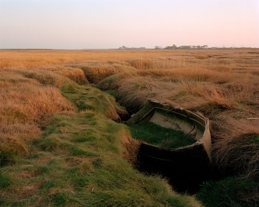 Boat and Grasses, Rampside Sands
