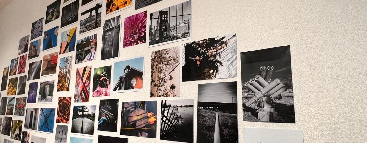 Participant Photography displayed at Mind in Furness, December 2024
